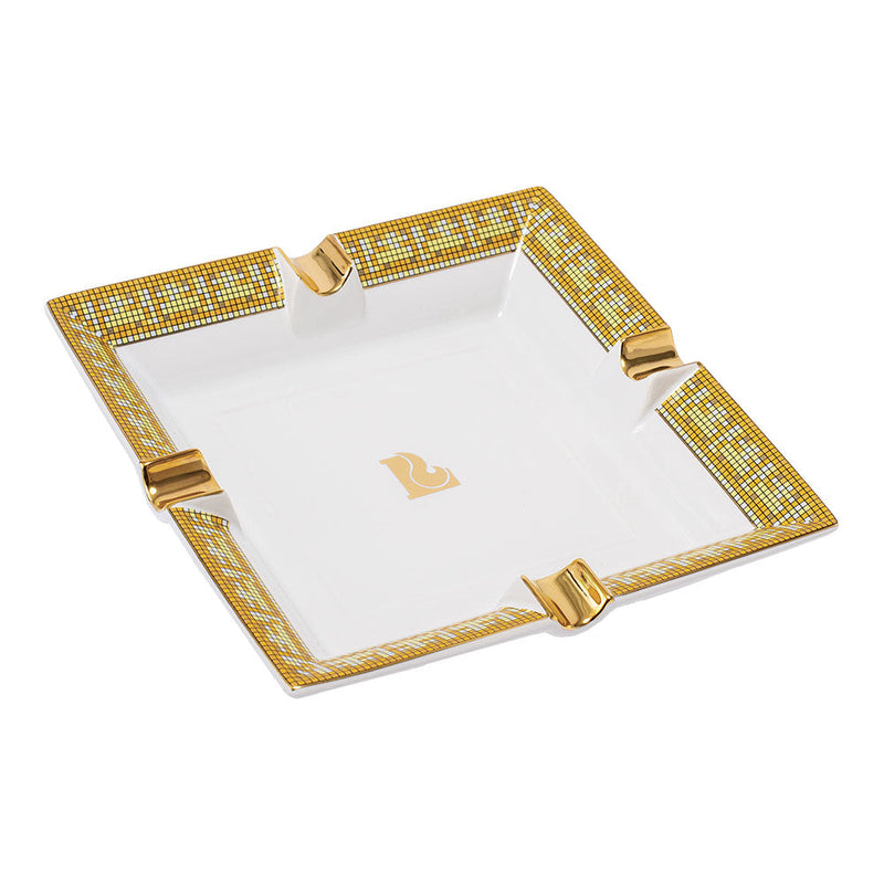 Lucienne Mosaic Border Square Ceramic Cigar Ashtray - 8.25" - Headshop.com