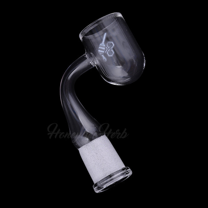 Honey Bevel Bowl Quartz Banger - 90° Degree | YL - Headshop.com