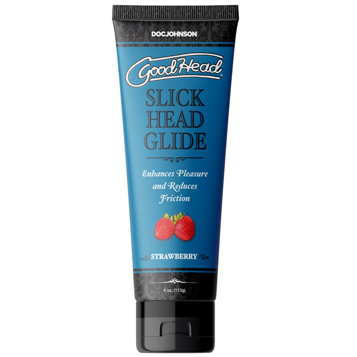 GoodHead Slick Head Glide Strawberry 4 oz. - Headshop.com