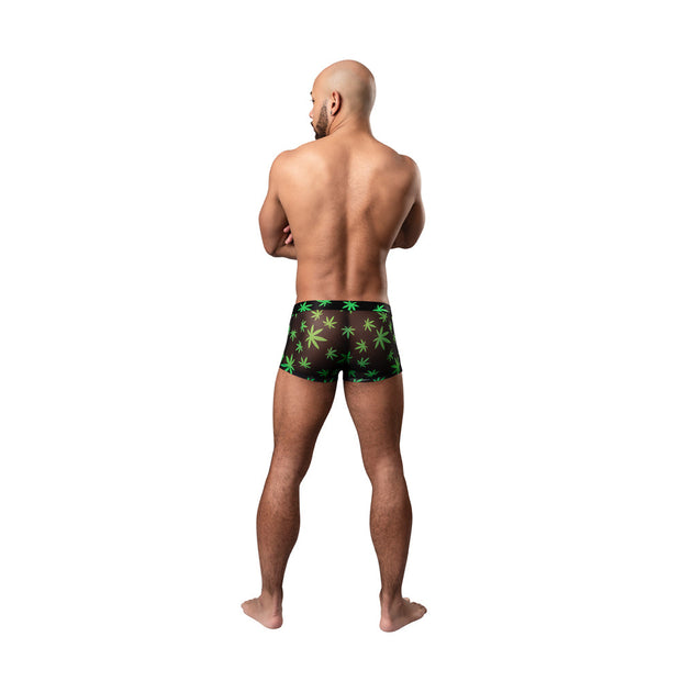 Male Power Hazy Dayz Pouch Short Pot Leaf S - Headshop.com