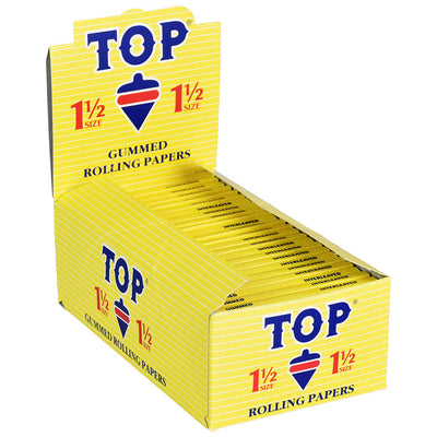 24PC DISPLAY - TOP Rolling Papers - 1 1/2" - Headshop.com