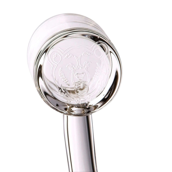 Bear Quartz V2 Flat 25MM Banger | 14mm M - Headshop.com