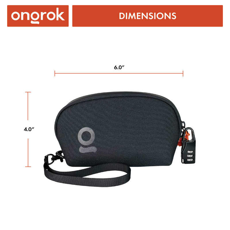 Ongrok Carbon-lined Wrist Bag - Headshop.com