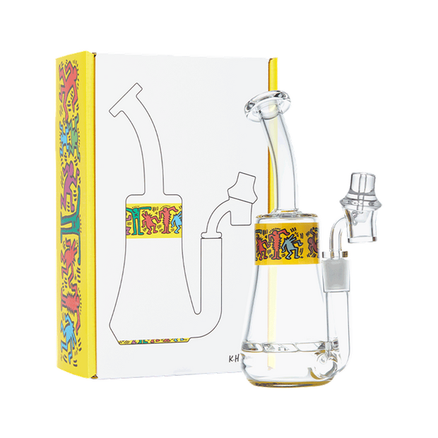 K. Haring Glass Dab Rig - Headshop.com