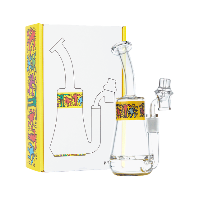 K. Haring Glass Dab Rig - Headshop.com