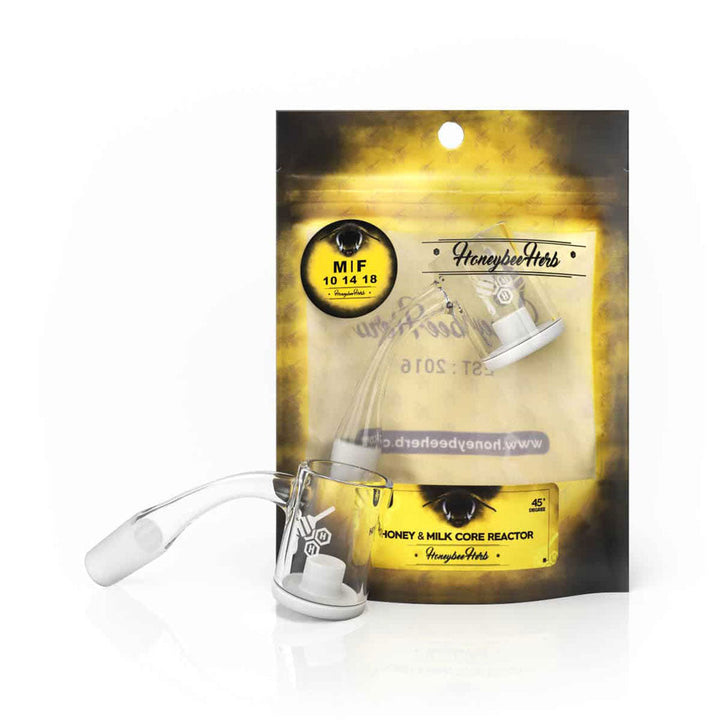 HONEY & MILK CORE REACTOR QUARTZ BANGER - 45° DEGREE | YL - Headshop.com