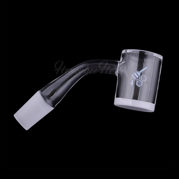 HONEY & MILK BEVEL QUARTZ BANGER - 45° DEGREE | YL - Headshop.com