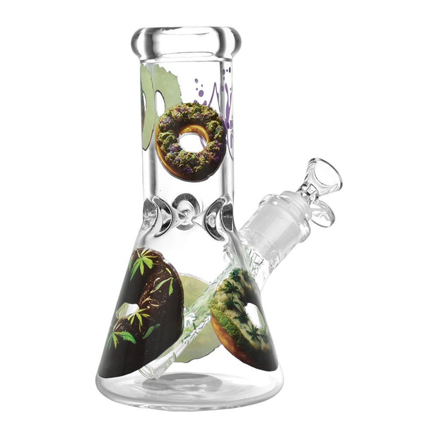 Pulsar Forbidden Donuts Design Series Glass Beaker Water Pipe - 7.75" / 14mm F - Headshop.com