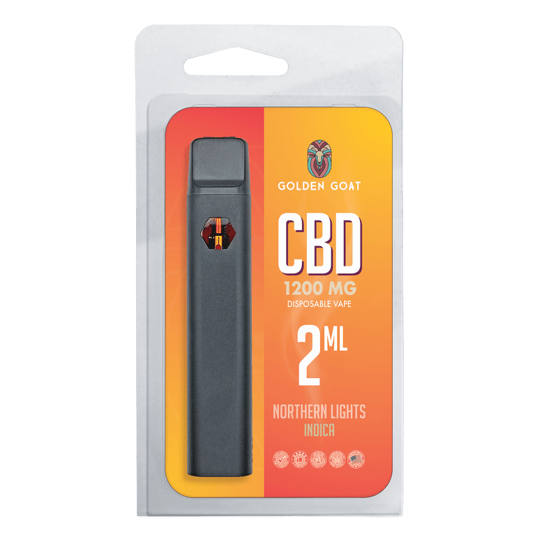 CBD Rechargeable Vape Device 1200MG, Northern Lights (Indica) - Headshop.com