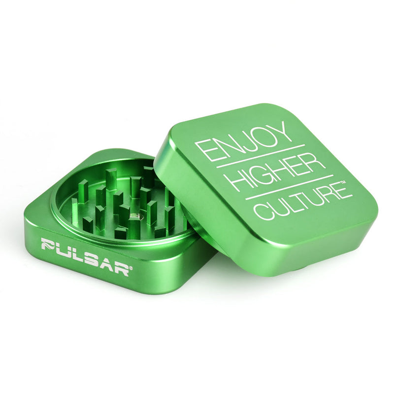 Pulsar Square 2pc Grinder - 2pc / 2.2" - Headshop.com