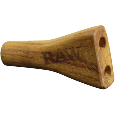 Raw Double Barrel Wooden Cig Holder - 1 1/4" - Headshop.com