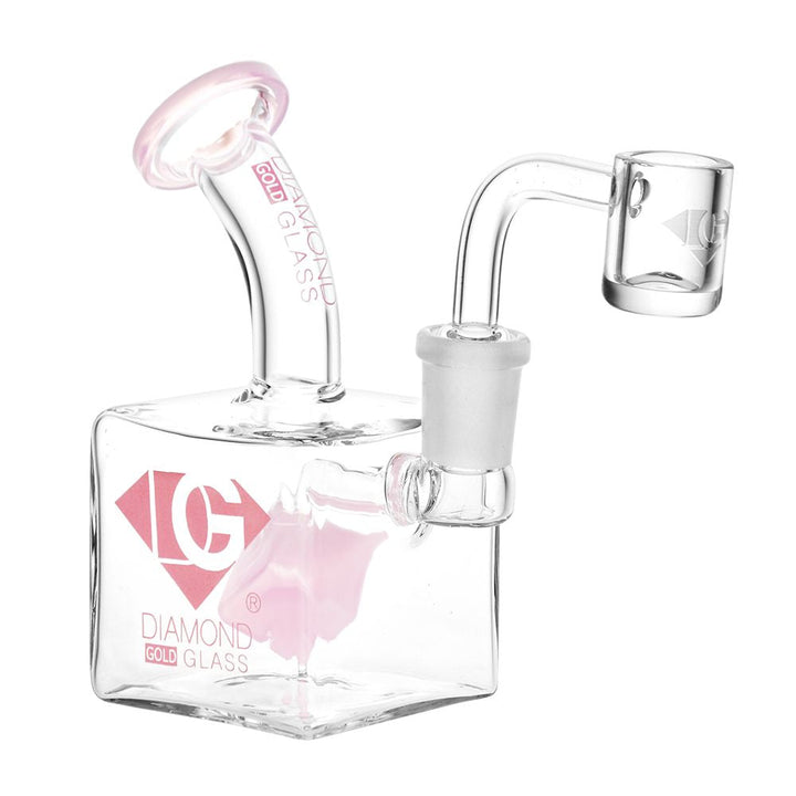 Diamond Glass SP2 Mini Dab Rig - 4.5"/ 14mm F - Headshop.com