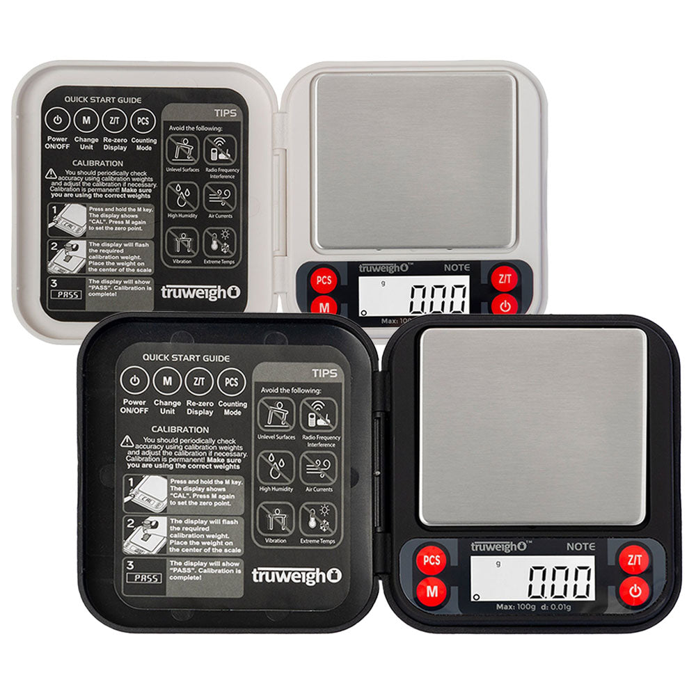 Truweigh Mini NOTE Digital Pocket Scale | 100G x 0.01g - Headshop.com