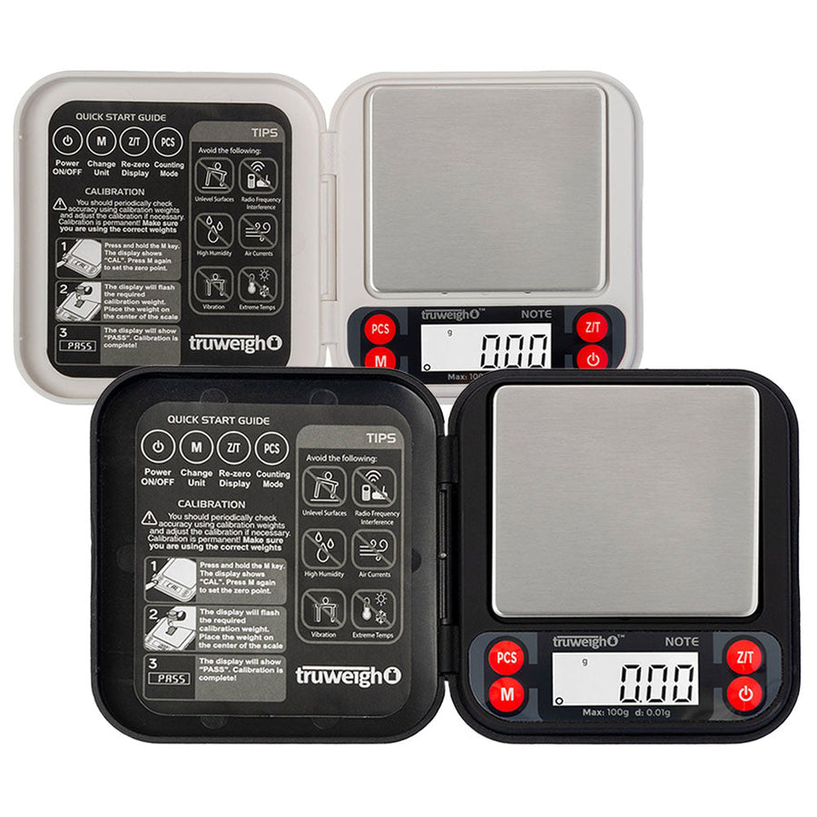 Truweigh Mini NOTE Digital Pocket Scale | 100G x 0.01g - Headshop.com