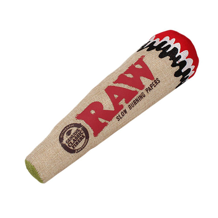 RAW Squeaky Cone Dog Toy - 12" - Headshop.com