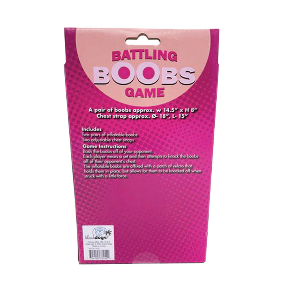 Battling Boobs Inflatable Boob Game - Headshop.com