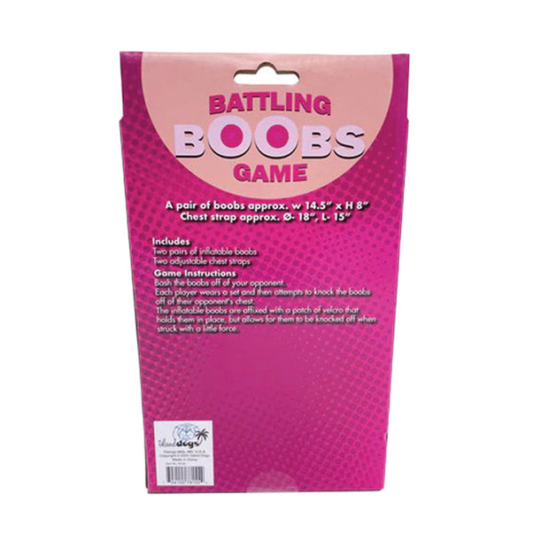Battling Boobs Inflatable Boob Game - Headshop.com