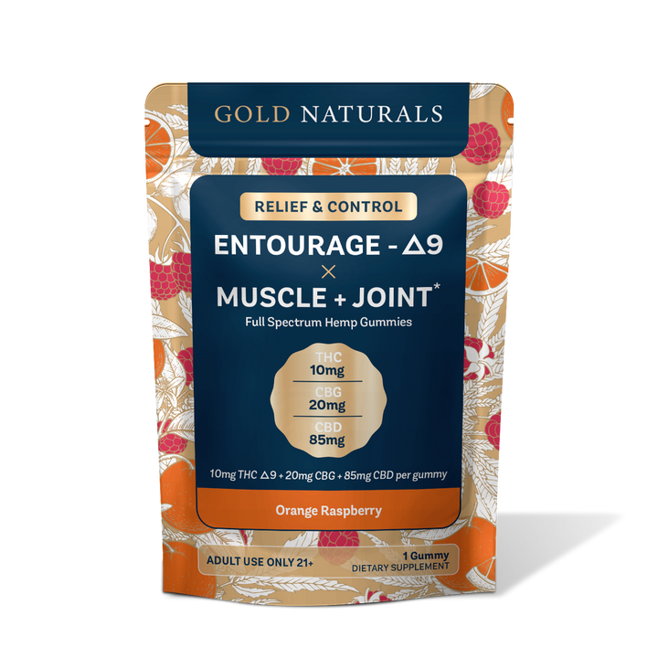 Entourage Δ9 x Muscle + Joint Gummy - Headshop.com