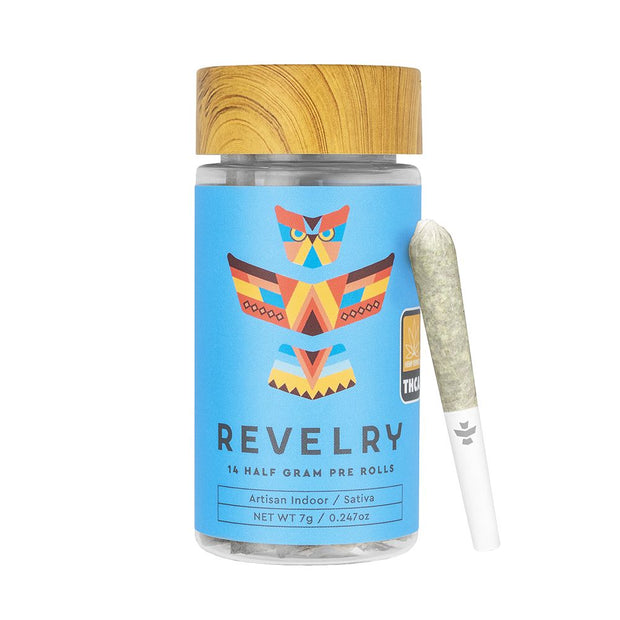 Revelry Premium Indoor THCA Pre-Rolls | 0.5g | 14pc Pack