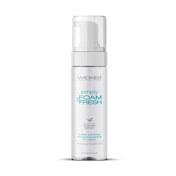 Wicked Simply Foam & Fresh Antibacterial Toy Cleaner 7 oz. - Headshop.com