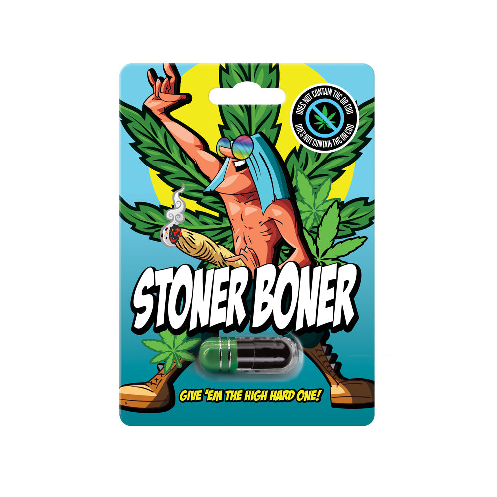 Stoner Boner Male Enhancer Pill 1-Pack 24-Piece Display - Headshop.com