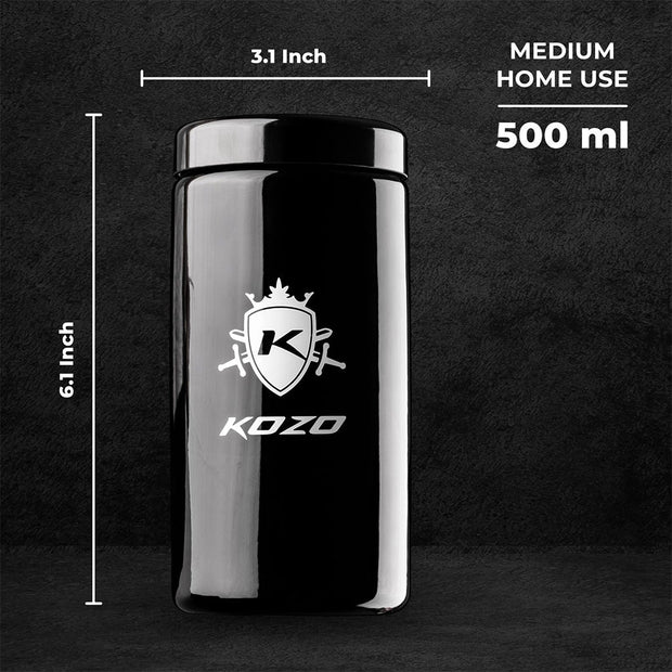 Kozo Grinders ­Glass Jars
