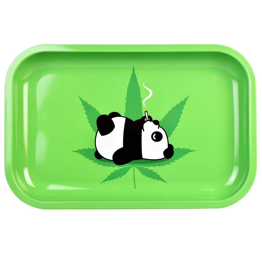 Smoking Panda Rolling Tray - Headshop.com