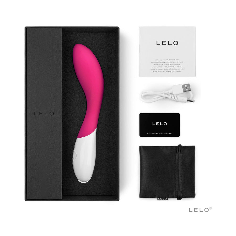 LELO MONA 2 Rechargeable G-Spot Vibrator Cerise - Headshop.com