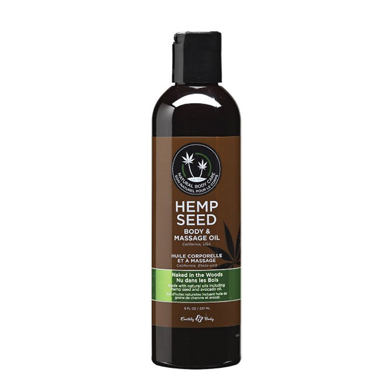 Earthly Body: Massage Oil Naked In The Woods 8oz - Headshop.com