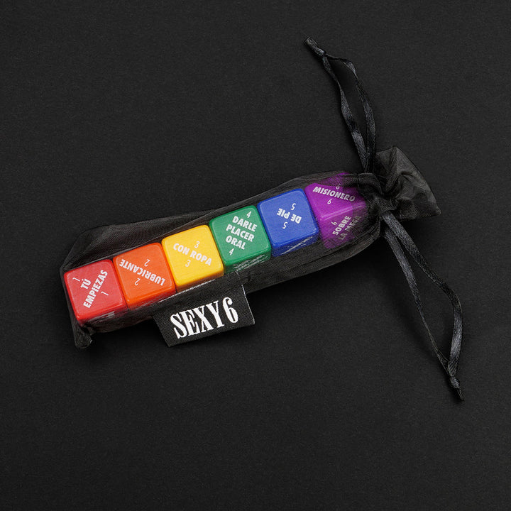 Sexy 6 Dice Game Pride Edition Spanish - Headshop.com