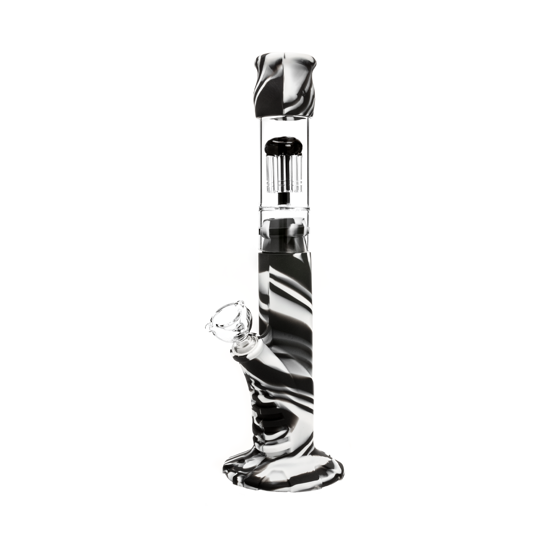Medusa Customs Silicone Straight Tube w/Percolator - Headshop.com