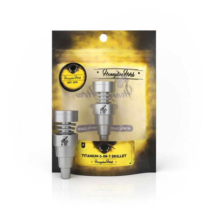 TITANIUM 6 IN 1 SKILLET DAB NAIL - Headshop.com