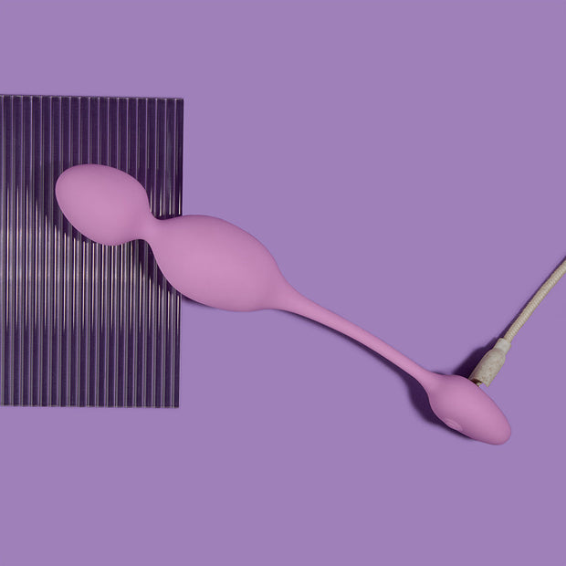 Wellness Raine Vibrating Kegel Ball Lilac - Headshop.com