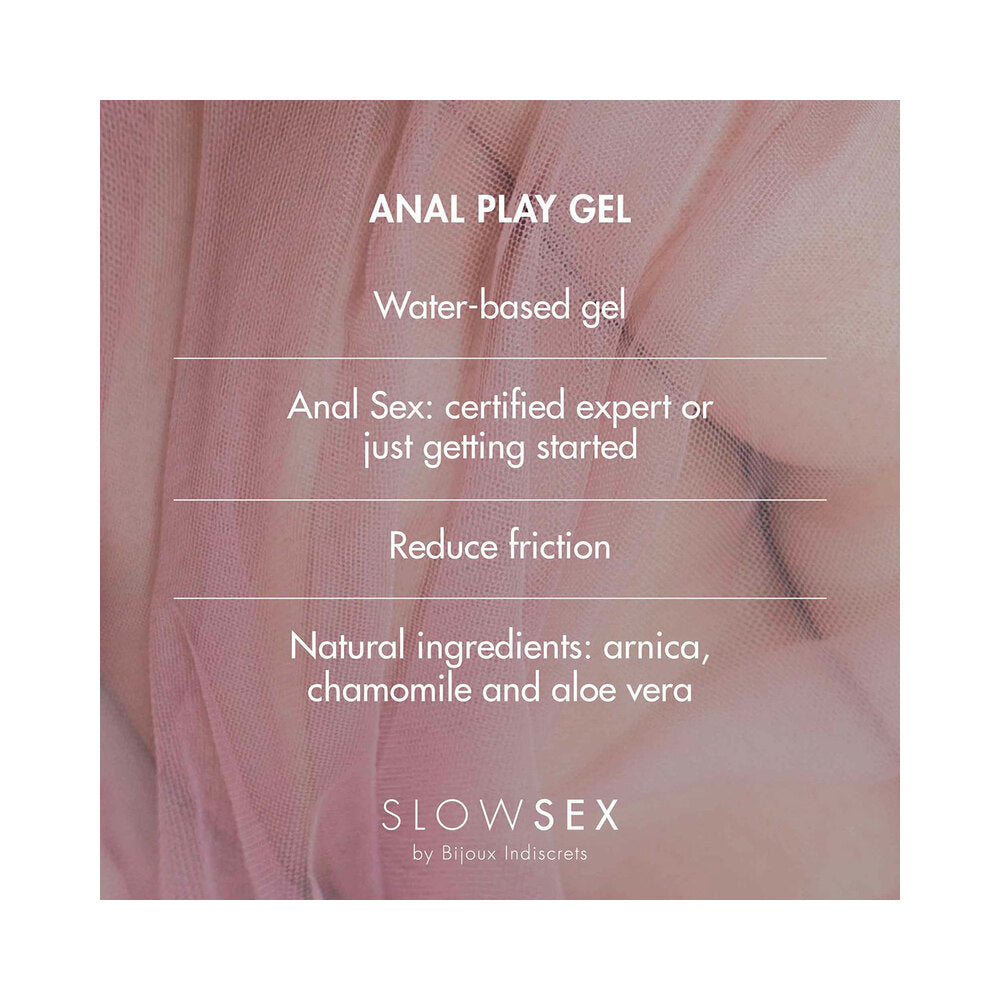 Bijoux Indiscrets Slow Sex Anal Play Gel 1 oz. - Headshop.com