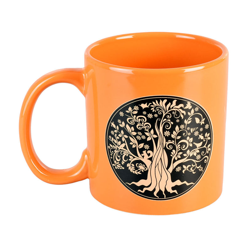 Tree of Life Ceramic Drinking Mug | 22oz - Headshop.com