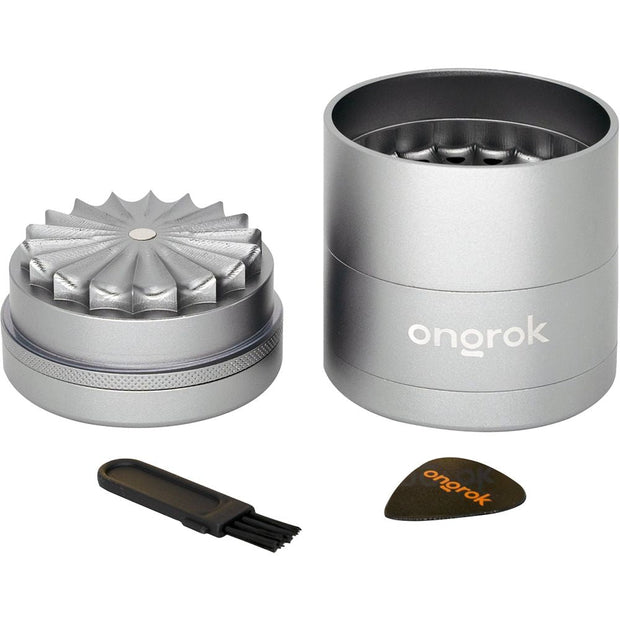 ONGROK Flower Petal Toothless Aluminum Storage Grinder | 5pc