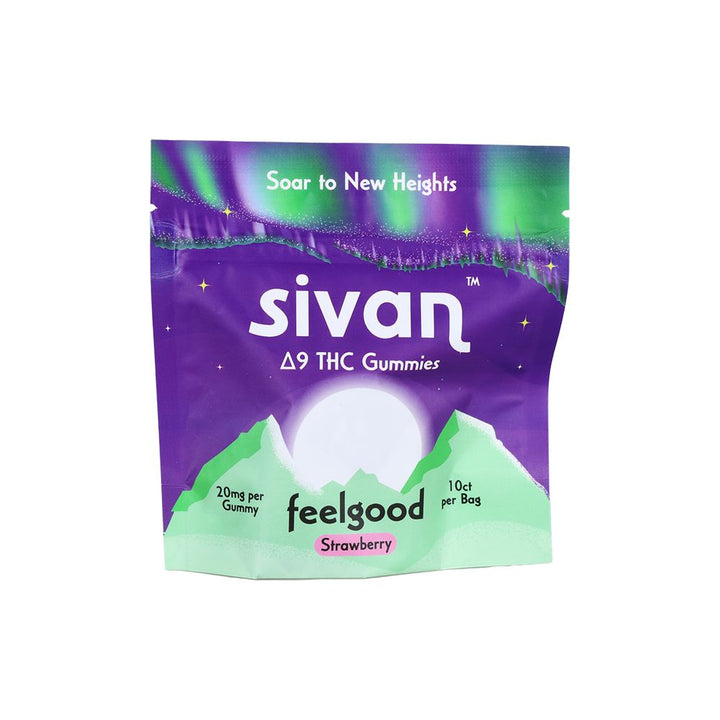Sivan D9 Gummies | Strawberry | 200mg | 10pc - Headshop.com