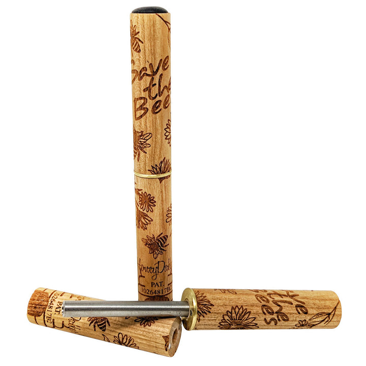 Honey Dabber II Cherry Wood Dab Straw - Headshop.com