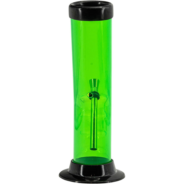 Acrylic Bent Neck Bong 9-12" - Multiple Colors