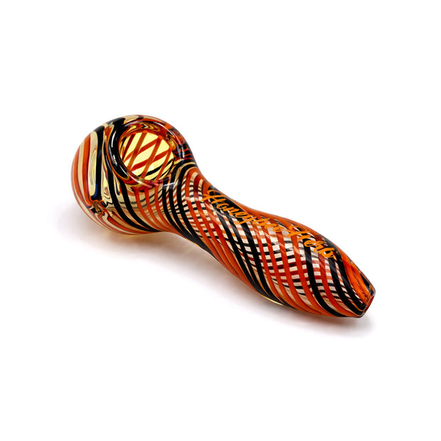 INSIDE OUT LINEWORK SWIRL HAND PIPE SPOON - Headshop.com
