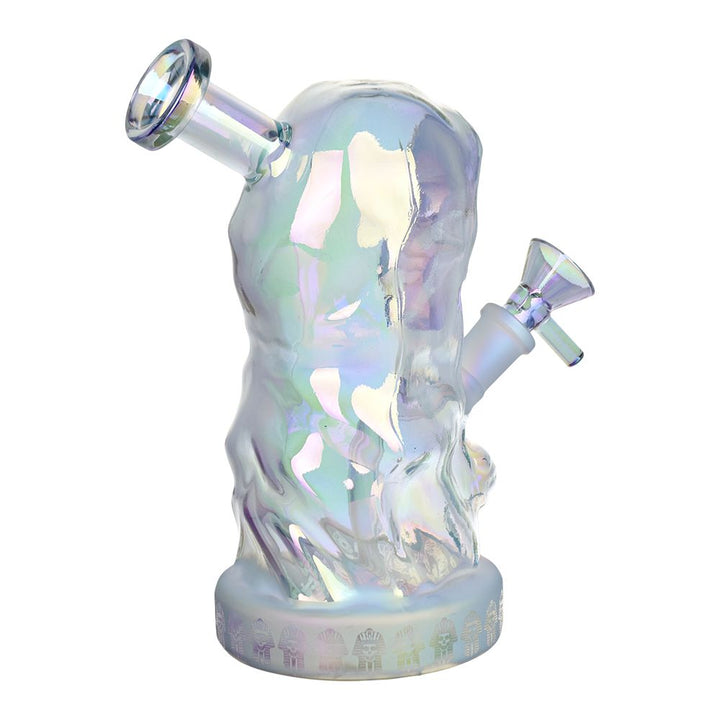 Hooded Skull Glass Water Pipe - 7.25" / 14mm F - Headshop.com