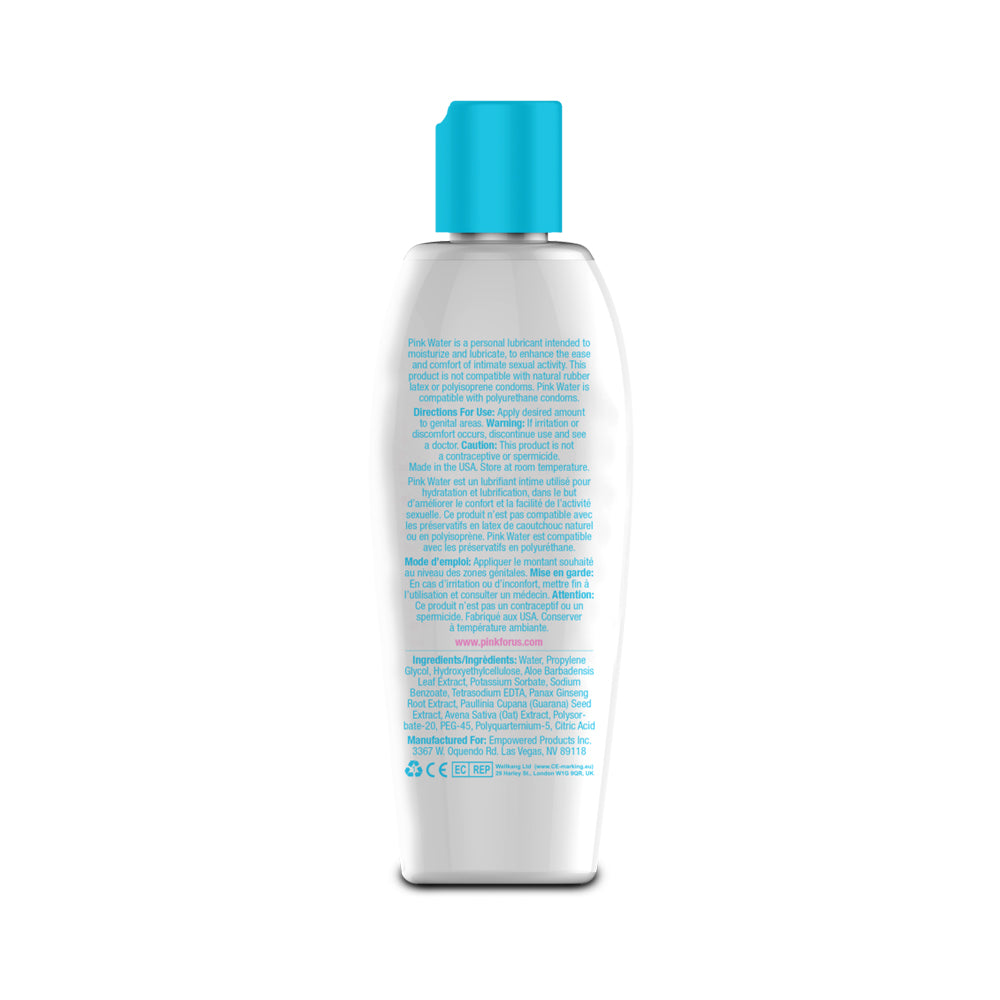 Pink Water Water-Based Lubricant 4.7 oz. - Headshop.com