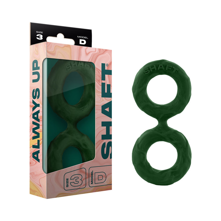 Shaft Model D: Double C-Ring Green Size 3 - Headshop.com