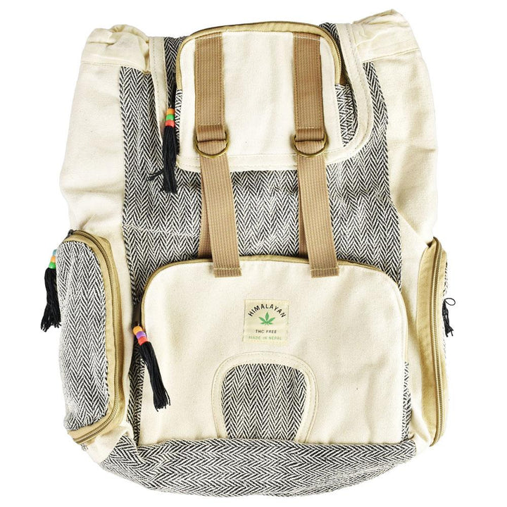 ThreadHeads Hemp Herringbone D-Ring Backpack - Headshop.com