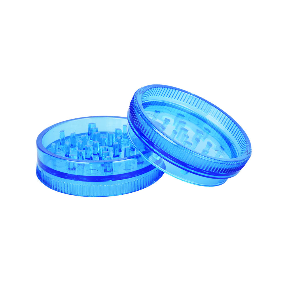 Pulsar Acrylic Grinder - 2pc / 2" / Assorted Colors 12PC DISPLAY - - Headshop.com