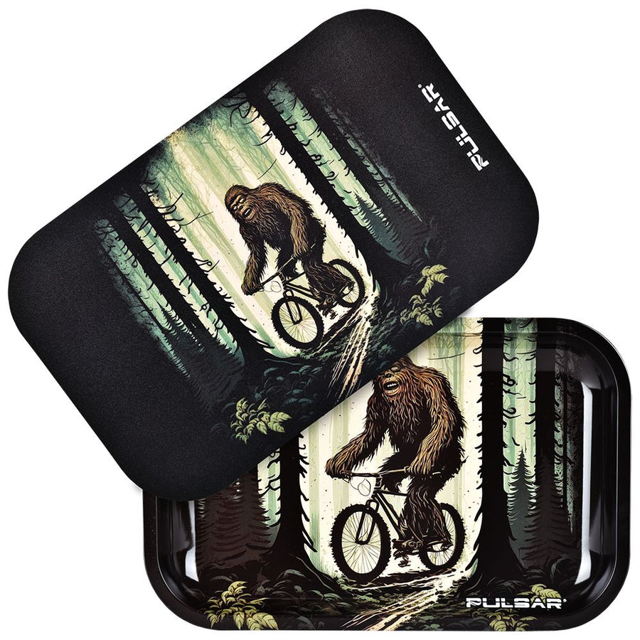 Pulsar Rolling Tray & Lid Kit - Bigfoot Rides Again / 11"x7" - Headshop.com
