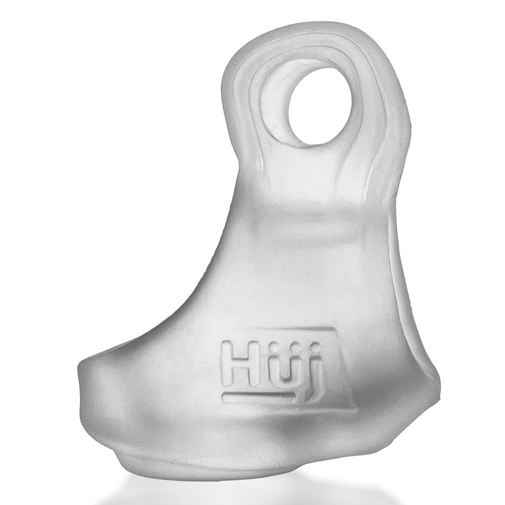 Hunkyjunk Revsling Cock & Ball Sling with Bullet Vibrator Clear Ice - Headshop.com