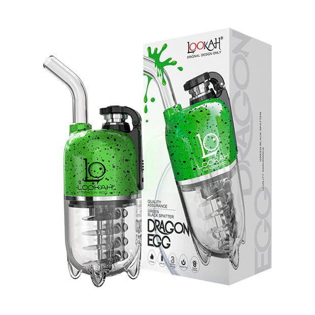 Lookah Dragon Egg eRig Bubbler | Spatter Edition | 950mAh - Headshop.com