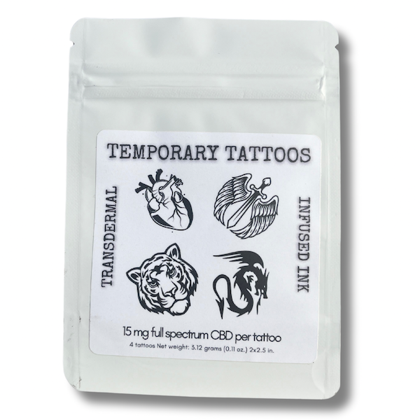 CBD temporary tattoos - The Classic Collection - Headshop.com