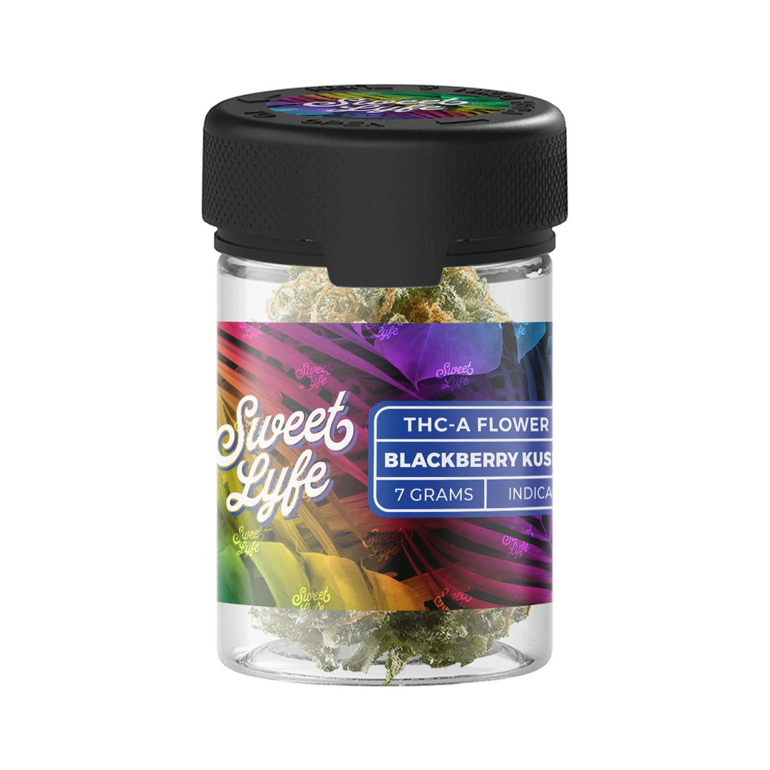 Sweet Lyfe THC-A Flower - Blackberry Kush - Indica 7G - Headshop.com